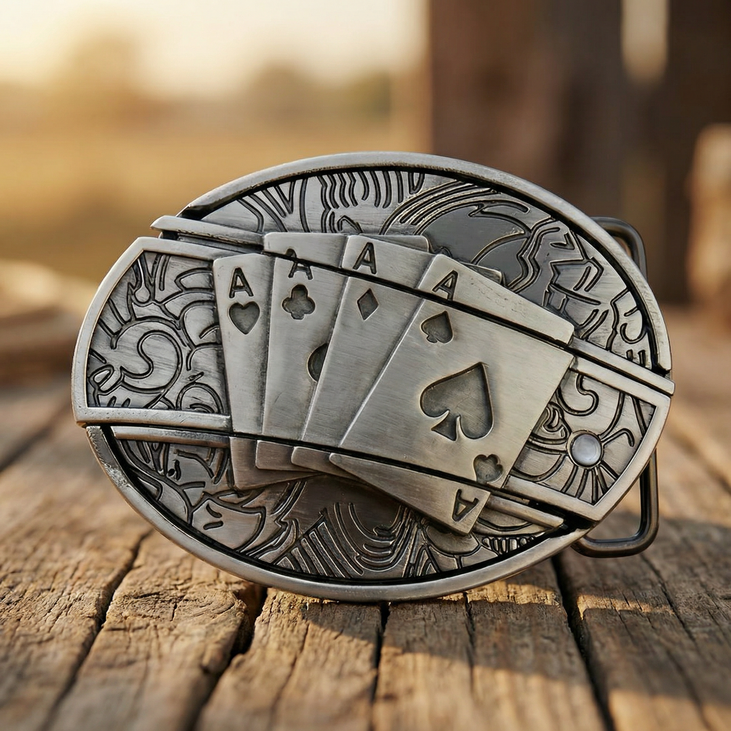 Pocket Knife Buckle (Cards)
