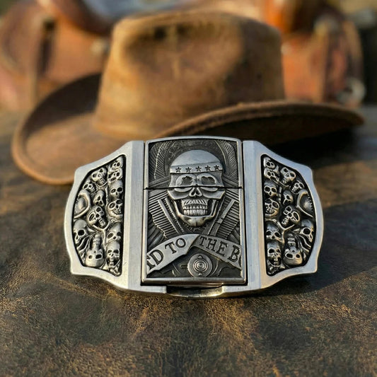Lighter Buckle (Skulls)