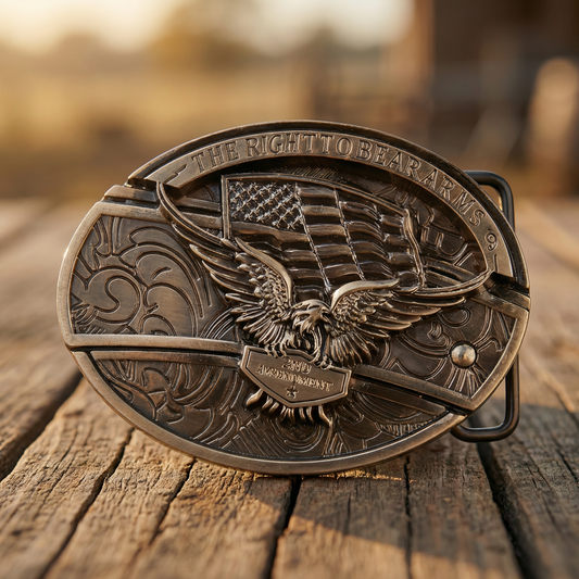 Pocket Knife Buckle (Eagle)